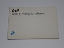 VOLKSWAGEN GOLF LIBRETTO USO E