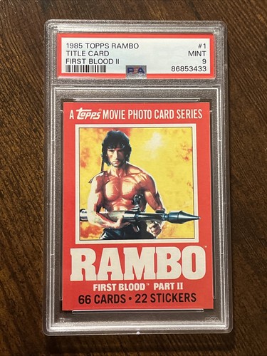 1985 topps rambo - 1985,