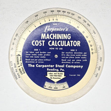 1962 Carpenters Steel Co