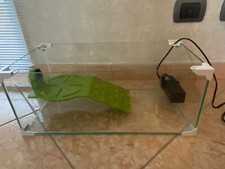 Terrario Tartarughiere tartarughe tartaruga acqua anfibi completa di filtro 60cm