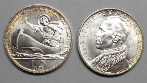 Vaticano pio xii lire 1940 - pio,