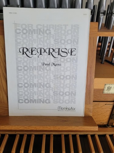 Paul manz reprise organo - paul, reprise;