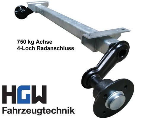 Asse 750 per rimorchio - per,