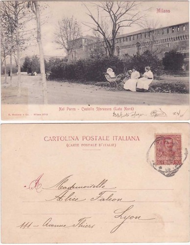 Milano nel parco castello - -,