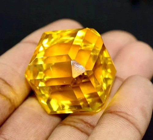 130 natural yellow citrine - 130,