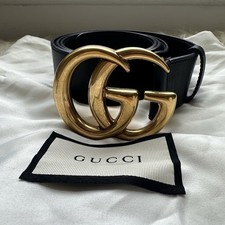 Gucci Cintura Abito Nera Oro