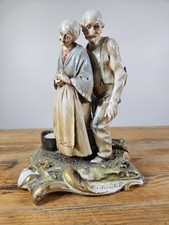 VECCHIA COPPIA BELLA FIGURINA