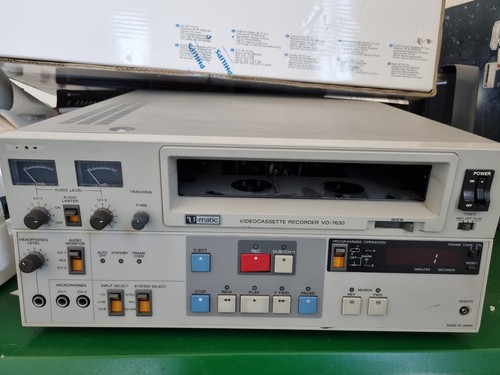 Sony matic videorecorder - sony, u-matic