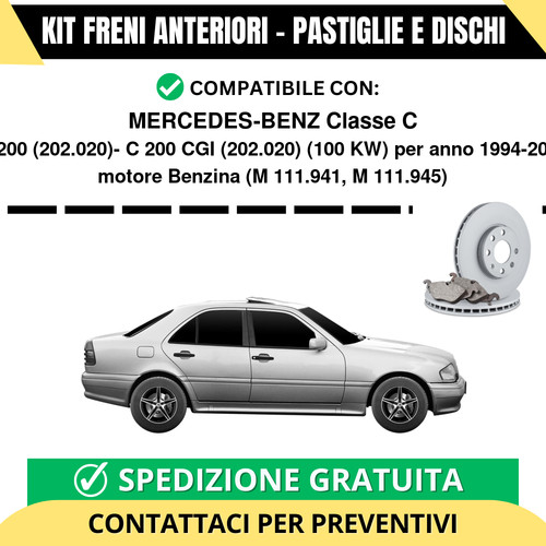Kit freni anteriori - kit,