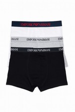 Confezione 3 Boxer Uomo Emporio Armani - Intimo Cotone Lusso