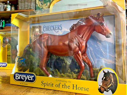 Breyer checkers quarter - breyer,