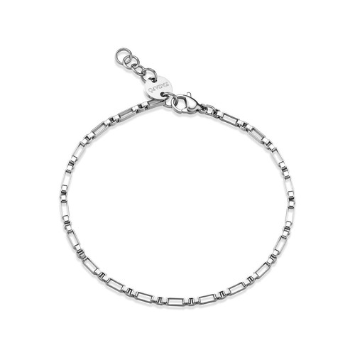 Bracciale uomo acciaio catena