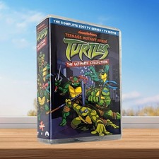 Teenage Mutant Ninja Turtles (2003): The Ultimate Collection (DVD, 18 dischi) 2023