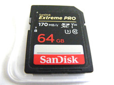 Scheda SDXC da 64 GB EXTREME
