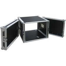 Flightcase 8HE 19" binari rack