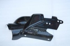 PROTECTION ECHAPPEMENT YAMAHA R1 2009 2010 2011 2012 2013 2014 CARBONE BRILLANT