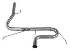 terminale senza silenziatore INOXCAR OPEL CORSA D OPC 1.6 16V TURBO 192CV 2007--