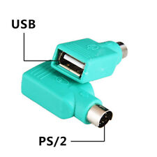 ADATTATORE USB PS2 CAVO CONVERTITORE FEMMINA MOUSE TASTIERA PC MASCHIO