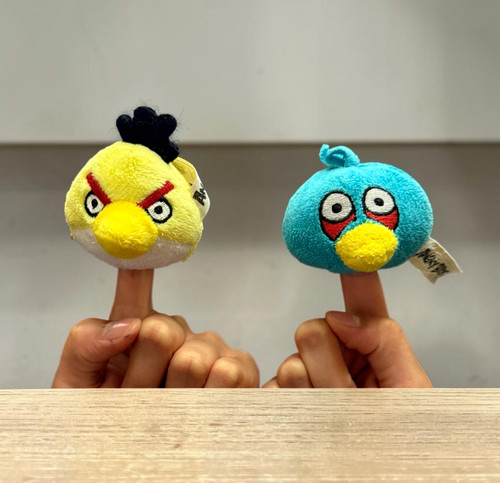 Peluche angry birds lotto 2 - peluche,