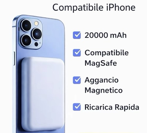 Magsafe battery pack bianco - battery,