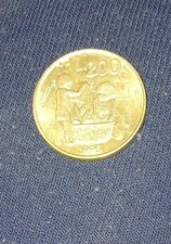 MONETE DA LIRE 200 DELLA