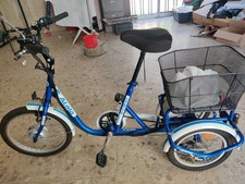 Bicicletta A 3 Ruote Triciclo A Pedalata Assistita Atala E-cargo