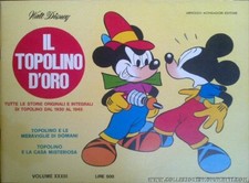 IL TOPOLINO D'ORO VOLUME 33 Arnoldo Mondadori Editore 1974