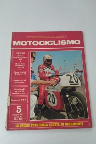 Motociclismo 1971 - motociclismo,