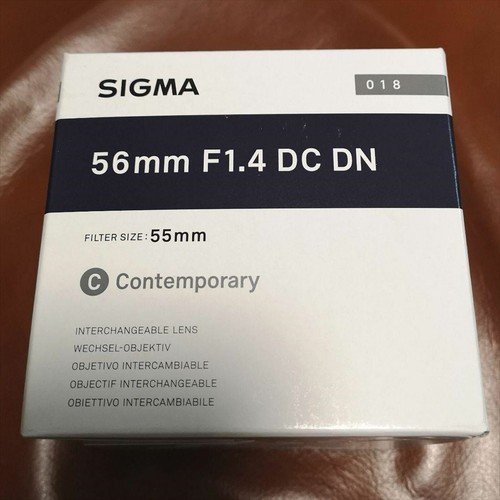 Sigma 56mm contemporary - 56mm, f1.4