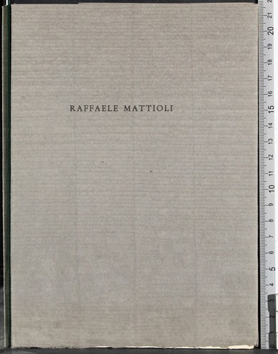 Raffaele mattioli vv - raffaele, mattioli.