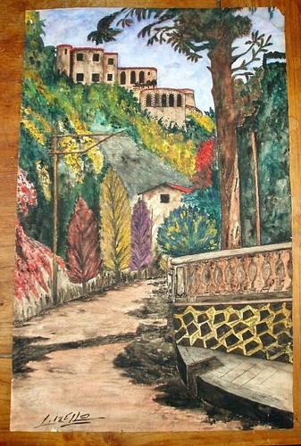 Peinture gouache originale