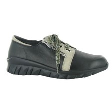 Sneakers stringate Naot in pelle Elios scarpe in morbida pelle nera antiscivolo