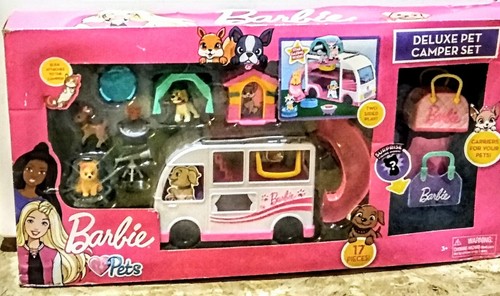 Barbie deluxe pet camper set - deluxe,