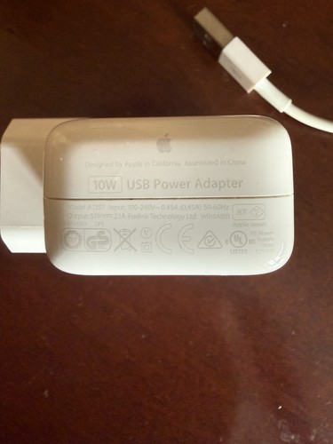 Apple a1357 alimentatore - a1357, 10w
