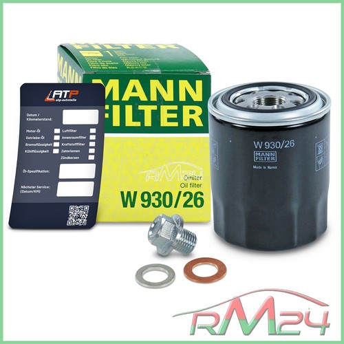 Mann filter filtro olio tappo - mann-filter, olio+tappo