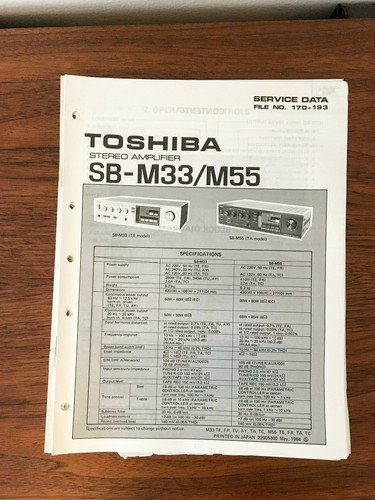 Toshiba m33 m55 - toshiba, sb-m55