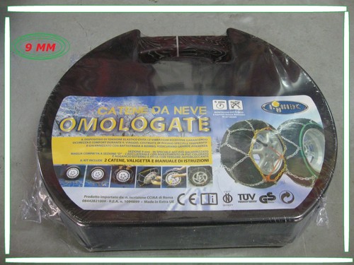 Catene neve mm omologate - 9,
