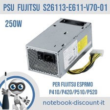 Alimentatore FUJITSU S26113-E611-V70-01 PSU P410/P420/P520   DPS-250AB-62 AA