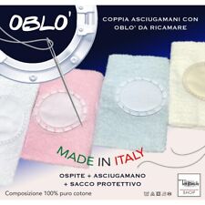 SET ASCIUGAMANI SPUGNA TELA