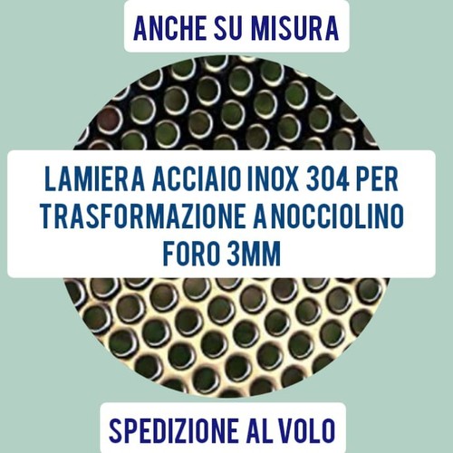 Lamiera forata 3mm acciaio - lamiera,
