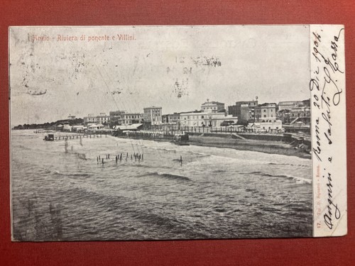 Cartolina anzio riviera - -, di