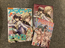 Animedia 10/2008 Japanese Magazine Rivista - Macross Frontier - Code Geass