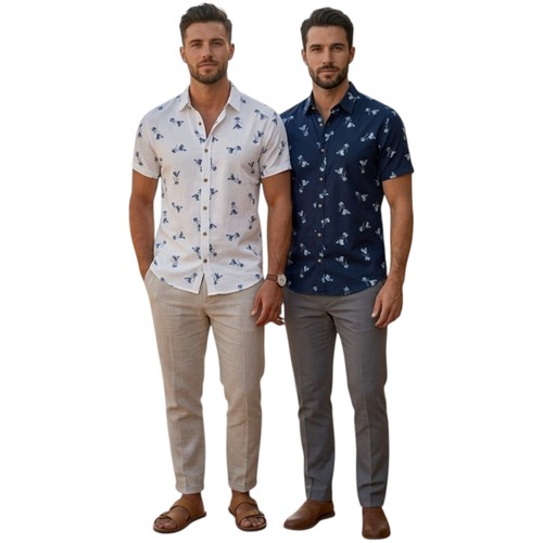 Camicie uomo estive hawaiane