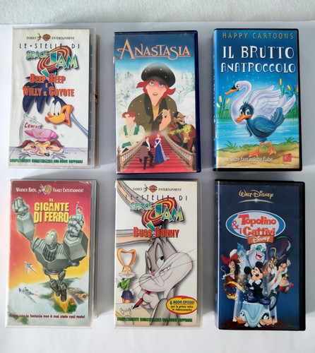 Lotto vhs originali disney - lotto, 13