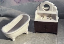 Lavabo mobiletto specchio - e,