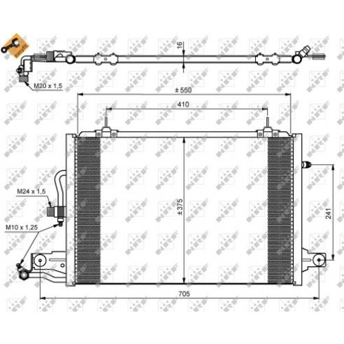 Condensatore climatizzatore - condensatore,,