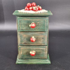 Scatola in legno 3 cassetti