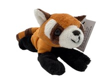 Pupazzo rosso panda peluche - rosso,