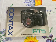 Contax RTS gebrauchtansweisung, manuals