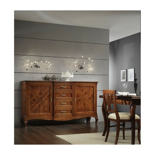 Credenza intarsiata madia - ,